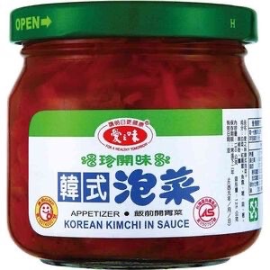 愛之味 韓式泡菜(190G/罐)【超商】愛之味 韓式泡菜 拌飯 拌麵 小菜