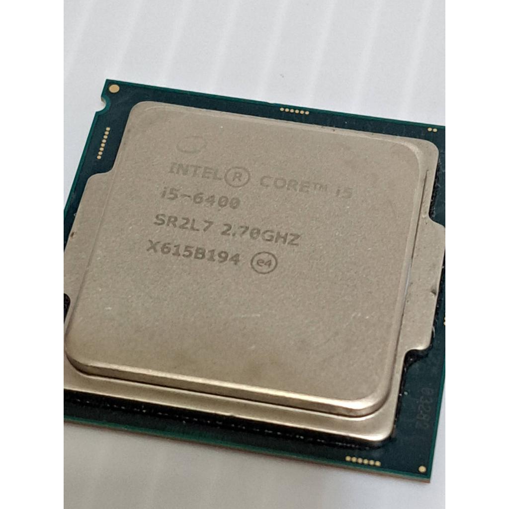 Intel® Core™ i5-6400 處理器 6M 快取，最高 3.30 GHz 1151