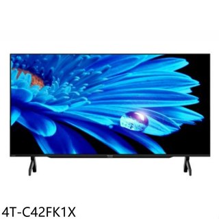 SHARP夏普【4T-C42FK1X】42吋4K聯網電視(無安裝)(7-11商品卡400元)