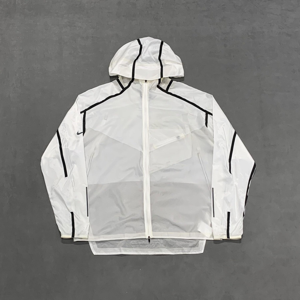 【工工買取】現貨 NIKE Tech Pack Running Jacket 防水 透明 訓練外套 輕薄款