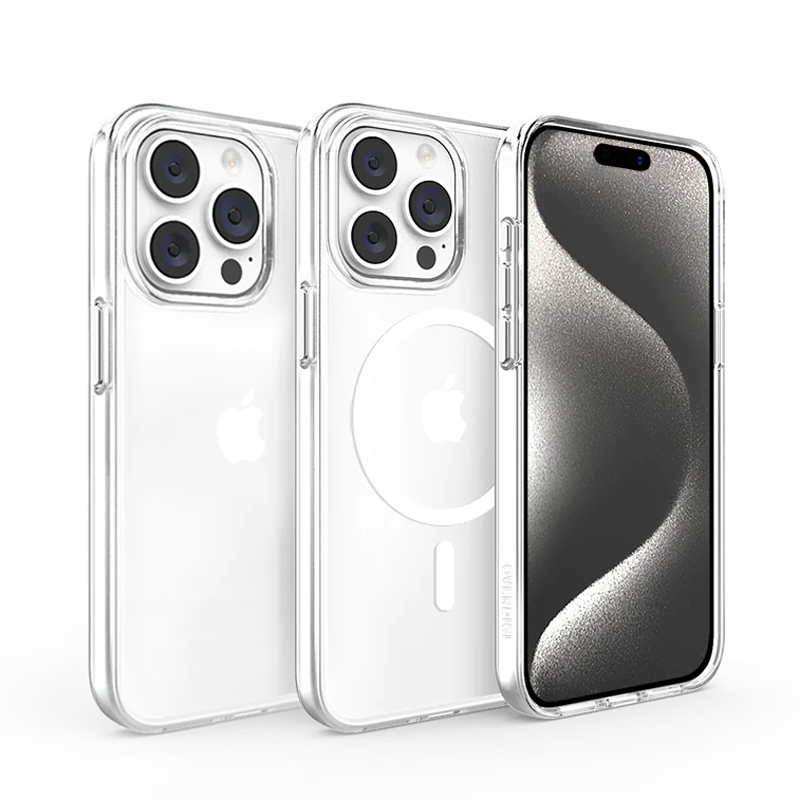 OVERDIGI AURORA V3 抗黃 防摔保護殼 適用於 iPhone 15 全系列 手機殼 透明殼 保護殼