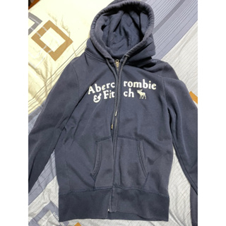 Abercrombie & Fitch 深藍帽t外套