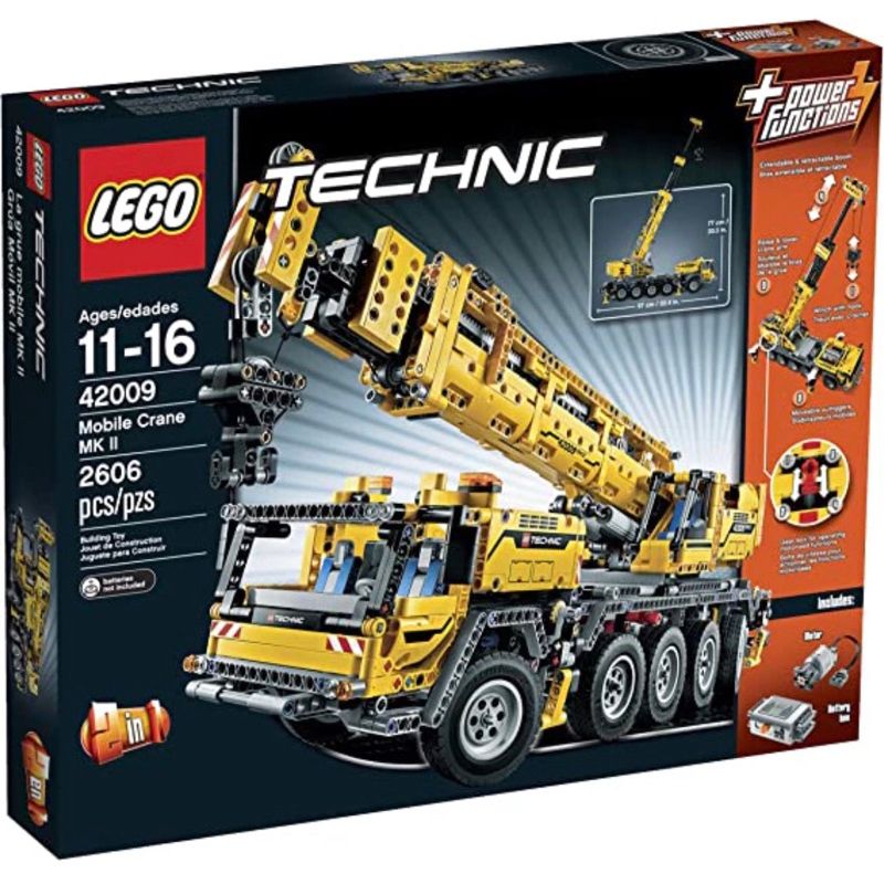 ❗️現貨❗️《超人強》樂高LEGO 42009 吊車 Technic 科技 Mobile Crane MK II