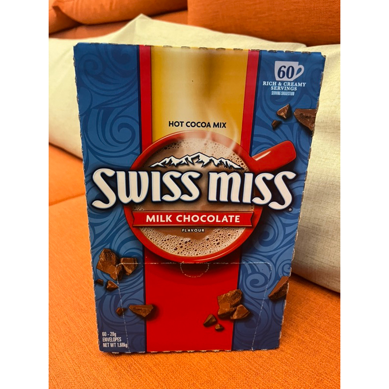SWISS MISS巧克力牛奶可可粉一盒60包入   399元--可便利商店取件付款