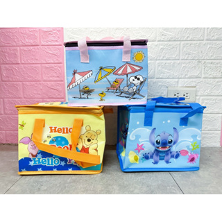 台灣現貨 卡通三色保冰袋保溫袋 便當盒 兒童餐袋