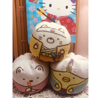 日本帶回來的Hello Kitty日式和風沙包玩具