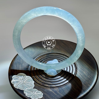 中石水晶💎天然翡翠 緬甸玉 冰種手鐲 老坑 翡翠玉手鐲 圓鐲 代臺灣證書 玉手鐲 A貨