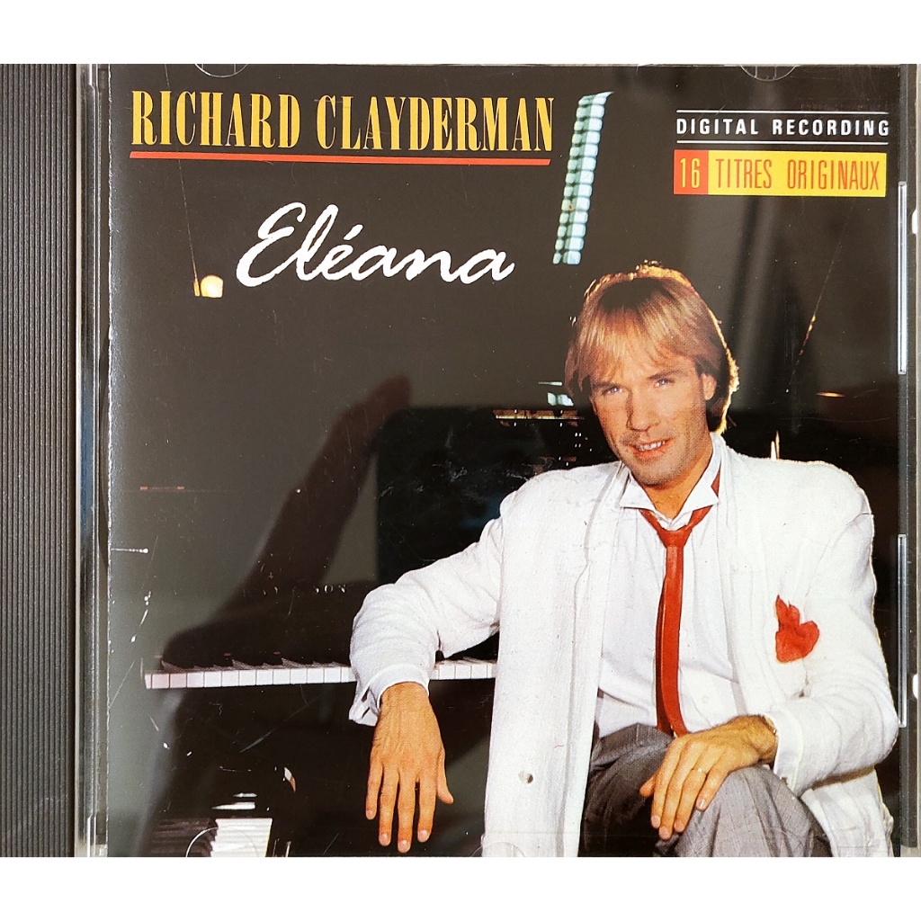 歐美唱片-CD-Richard Clayderman 理查·克萊德曼 ELEANA 法國製