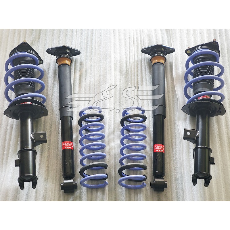 阿宏改裝部品 HYUNDAI 現代 IX35 2WD 4WD KYB EXCEL-G 黑桶 + TS 短彈簧總成 可刷卡