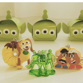 甜點造型🍰2017的絕版品（可選款式）日本 迪士尼 玩具總動員 盲盒 公仔 吊飾 收藏品 三眼怪 火腿豬 彈簧狗