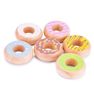 荷蘭 New Classic Toys - 蜜糖甜甜圈6件組