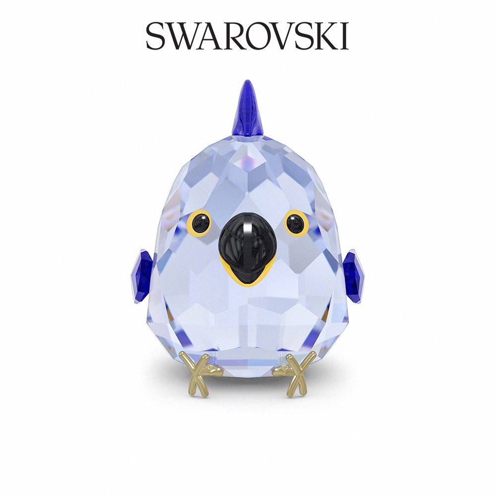 SWAROVSKI 施華洛世奇 All you Need are Birds—藍色金剛鸚鵡