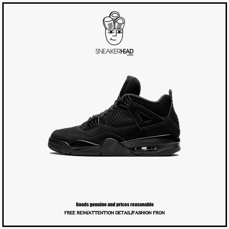 貨真價實 - AIR JORDAN 4 RETRO Black Cat  AJ4 籃球鞋 Nike CU1110 010