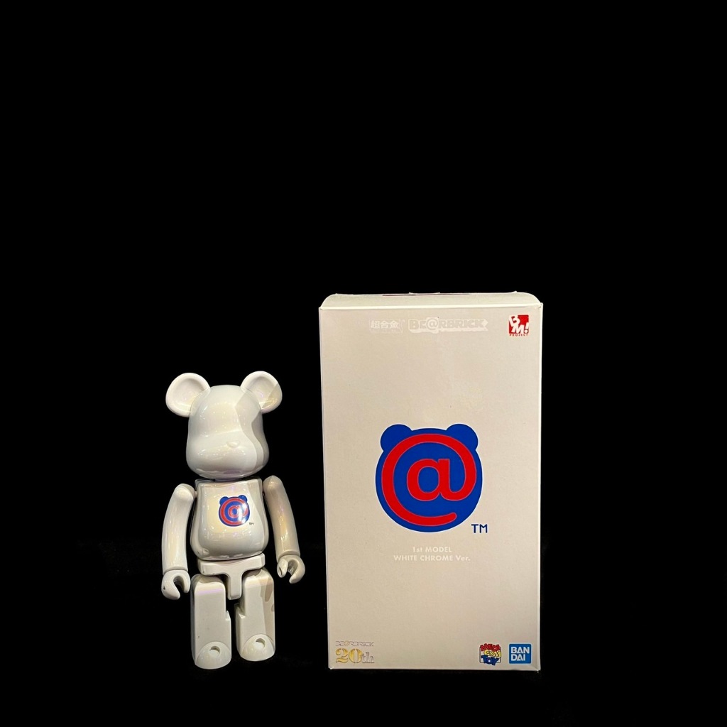 ✨PANZO 現貨 BE@RBRICK 庫柏力克熊 超合金 白 200%