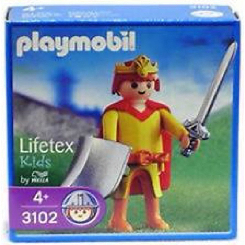 Playmobil摩比絕版無盒3102王子騎士