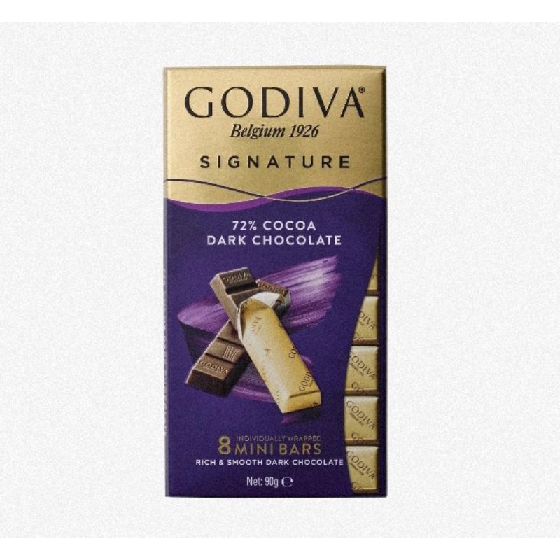 GODIVA 醇享系列 72% 黑巧克力 海鹽焦鹽牛奶巧克力 優惠中