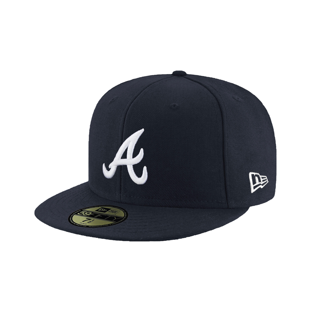NEW ERA 59FIFTY 5950 MLB 球員帽 亞特蘭大 勇士 海軍藍 全封帽 棒球帽 ⫷ScrewCap⫸