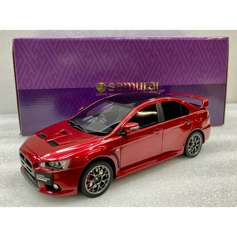 KYOSHO 1/18 SAMURAI MITSUBISHI LANCER EVO X FINAL EDITION