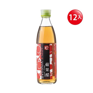 百家珍 蘋果醋600mlx12入/箱【醋老闆】