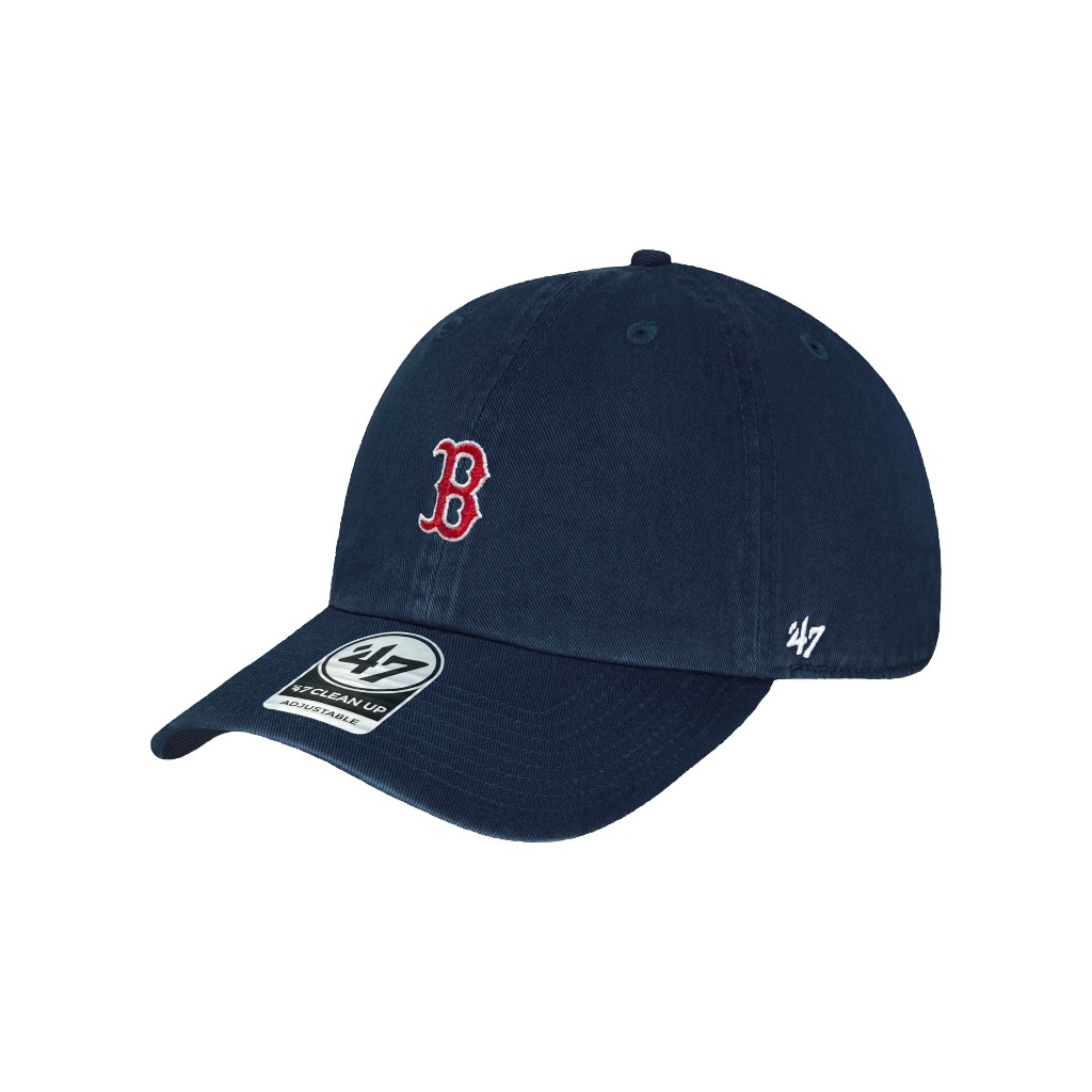 47 Brand  MLB 波士頓 紅襪 小標 海軍藍 刺繡 老帽 棒球帽 鴨舌帽 軟布老帽【TCC】