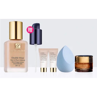 Estee Lauder雅詩蘭黛 粉持久完美持妝粉底 贈：乖乖乳5mlx2、三效卸妝膏7ml、寶寶藍美妝蛋、粉底替換壓頭