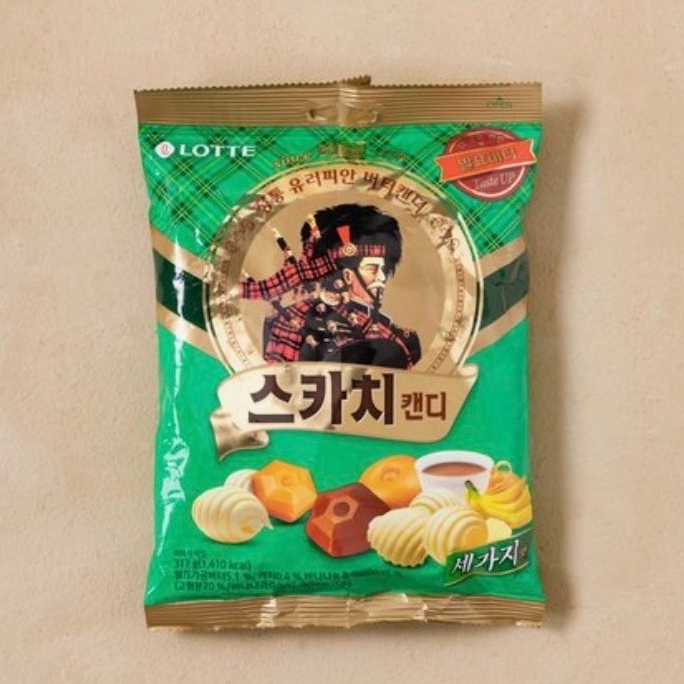 [預購]樂天  蘇格蘭糖果 317g  綜合 咖啡 咖啡糖 糖果 LOTTE 🇰🇷韓國代購