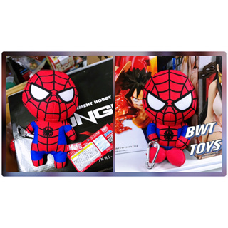 【BWT】全新現貨 SEGA 代理版 蜘蛛人：絨毛玩偶 迴力繩 站姿 坐姿 2款合售