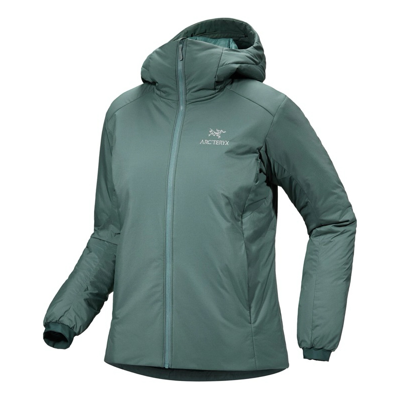 Arc’Teryx 始祖鳥 女 Atom Heavyweight Hoody 厚保暖化纖外套 煙燻棕 篷車灰