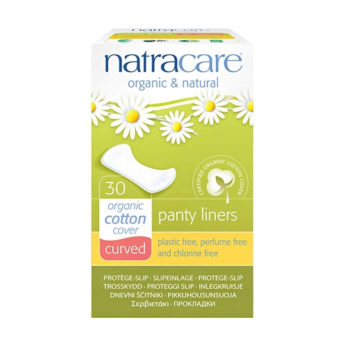 Natracare 綠可兒 衛生護墊 *曲線型16cm* 30入 (NC010)