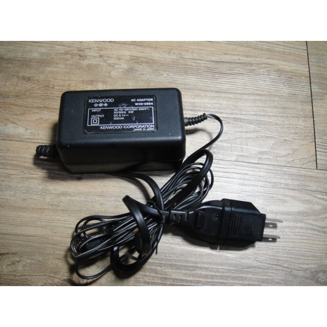 KENWOOD W09-0694 5.1V 500mA 原廠變壓器,2311