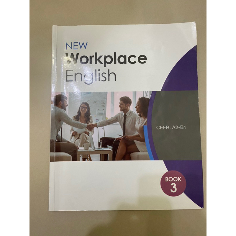 new workplace english book3 二手課本