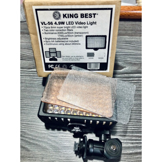 KING BEST VL-56 LED攝影 補光燈 極新