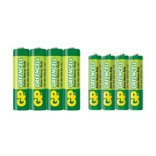 GP超霸 綠能碳鋅電池 乾電池 AA電池 AAA電池 3號電池 4號電池 1.5V 4入 16入 （原小小兵電池）