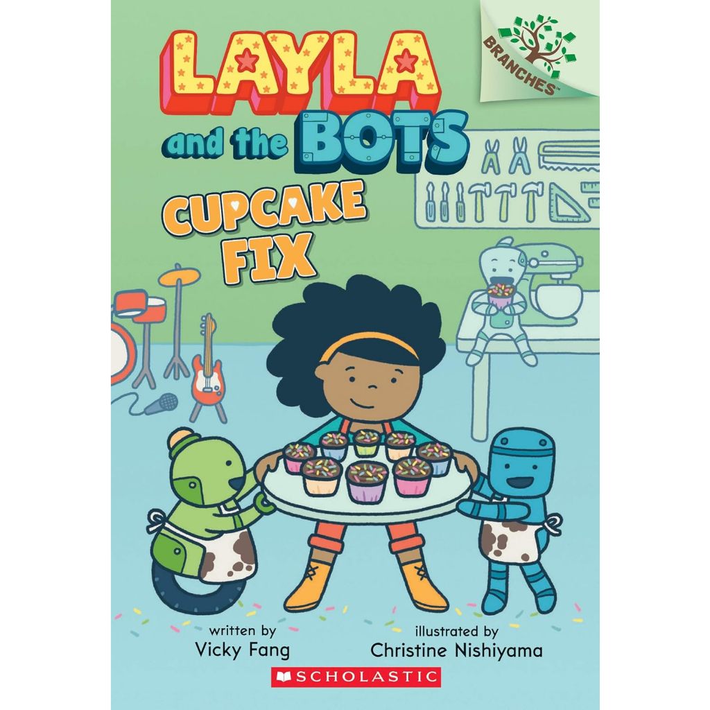 Layla and the Bots 3: Cupcake Fix / Scholastic出版社旗艦店