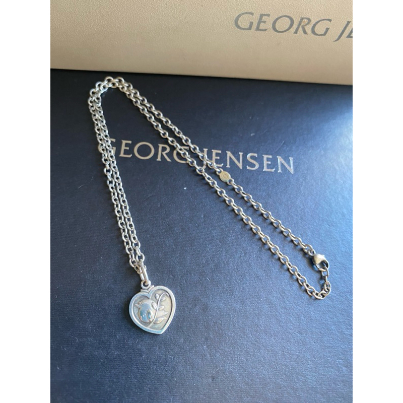 Georg Jensen喬治傑生GJ 丹麥製 絕版 限量 胖胖鳥項鍊