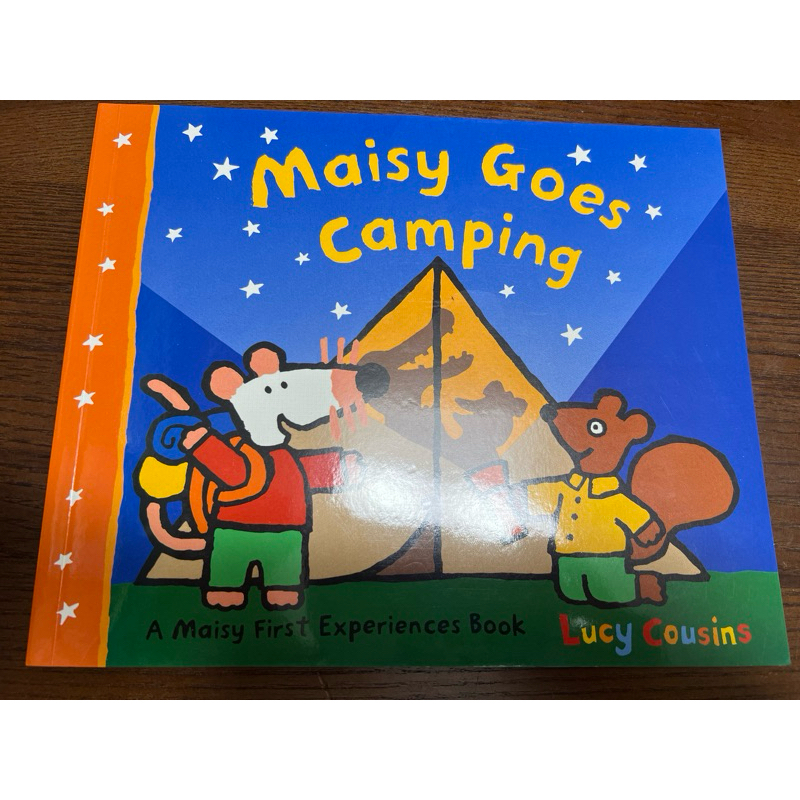 近全新 Maisy goes camping 正版點讀平裝書 適用毛毛蟲點讀筆