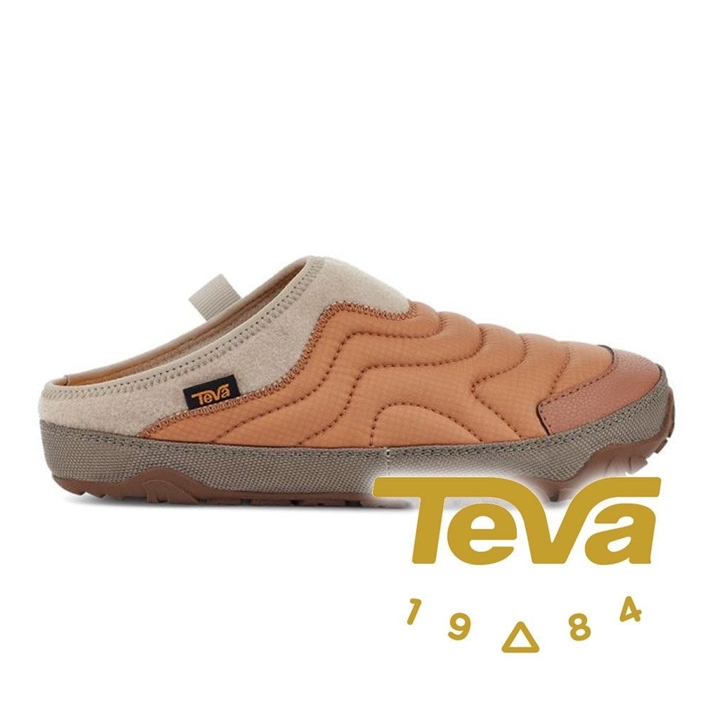 【TEVA】Terrain 中性防潑水保暖休閒拖鞋『獅子黃』1129582