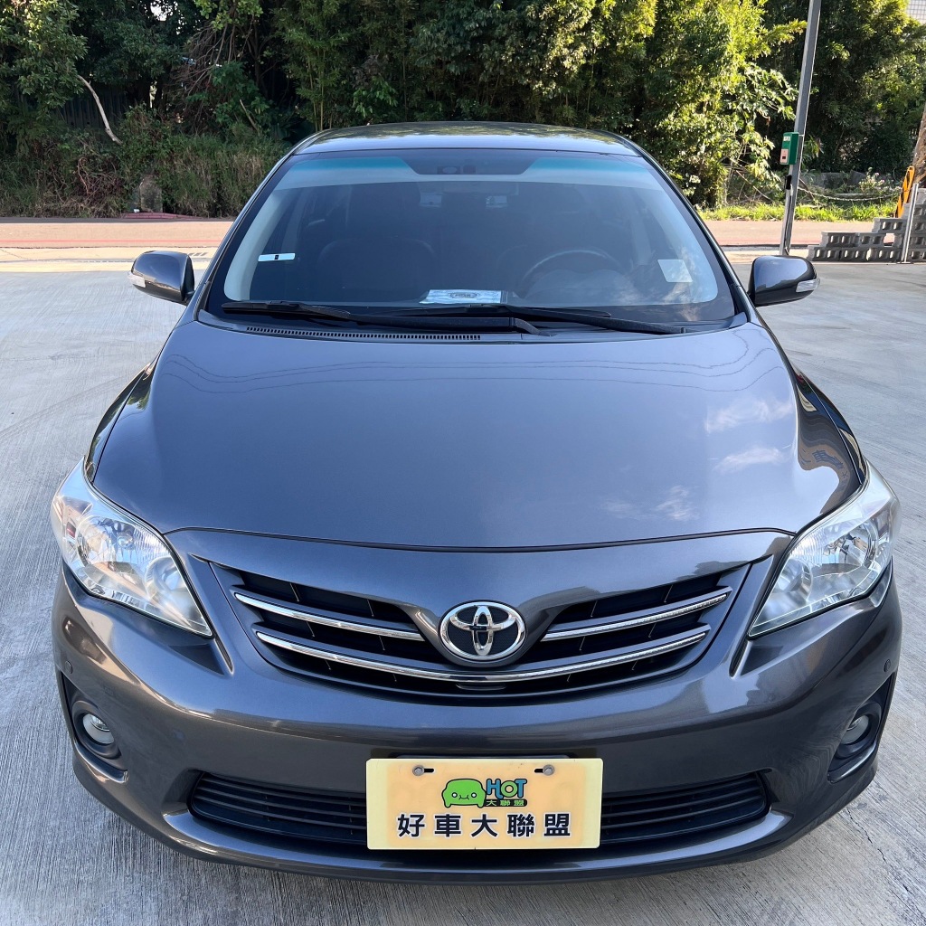 2012 Altis 1.8E TOYOTA 影音主機 倒車顯影 HUD 前後雷達 原鈑 已認證 可全額貸 非多元化