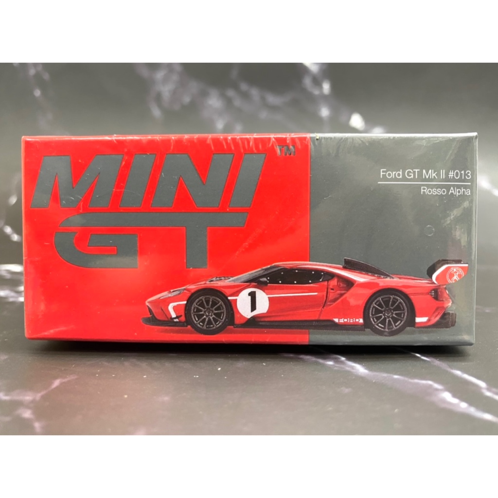 玩具偉富 現貨 MINI GT 603 福特 GT MK II #013 Rosso Alpha 左駕