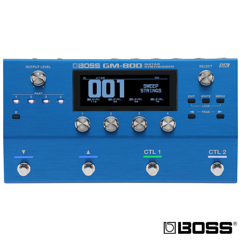 Boss GM-800 吉他 Bass 合成器 綜合效果器 [唐尼樂器]