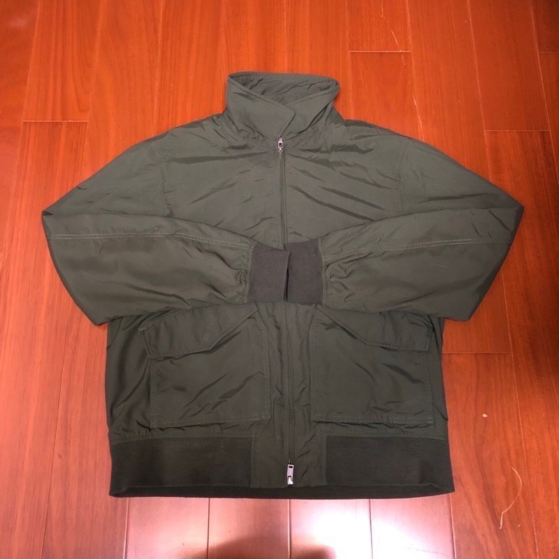 （Size XL) 優衣庫UNIQLO 軍綠色立領外套（1207）