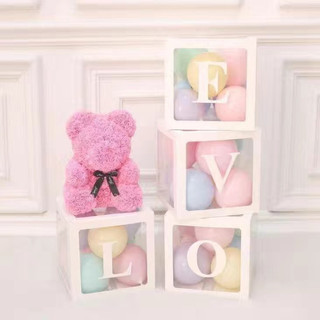 囍洋洋 Love氣球盒 baby氣球盒 週歲佈置 婚禮佈置 性別派對