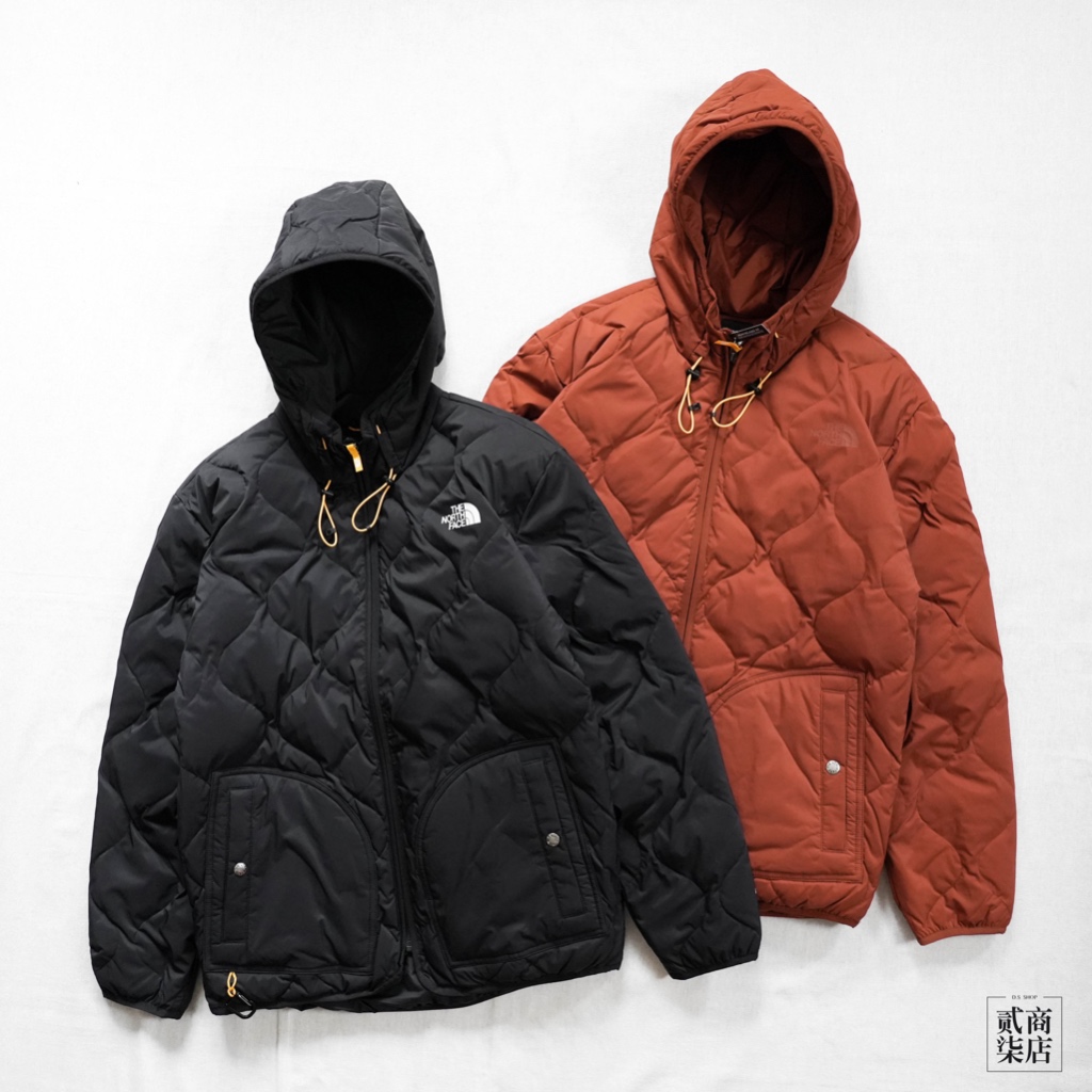 貳柒商店) THE NORTH FACE 男款 菱格紋 衍縫 羽絨外套 中長版 防潑水 北臉 NF0A83SBJK3