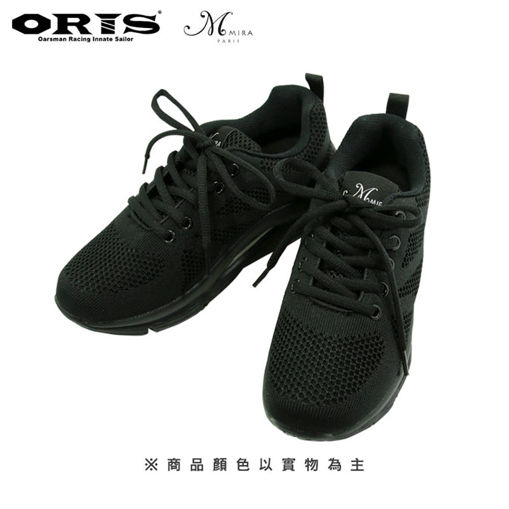 零碼特價 MIRA輕量化氣墊運動休閒鞋-黑-W8895T01