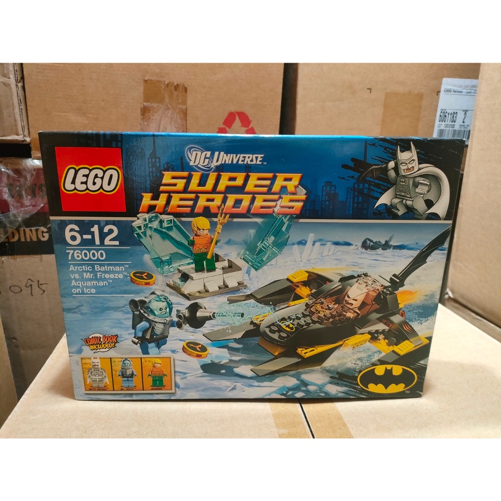 【玩樂高】LEGO 樂高 BATMAN 76000 Arctic Batman™ vs.Mr.Freeze™: Aqua