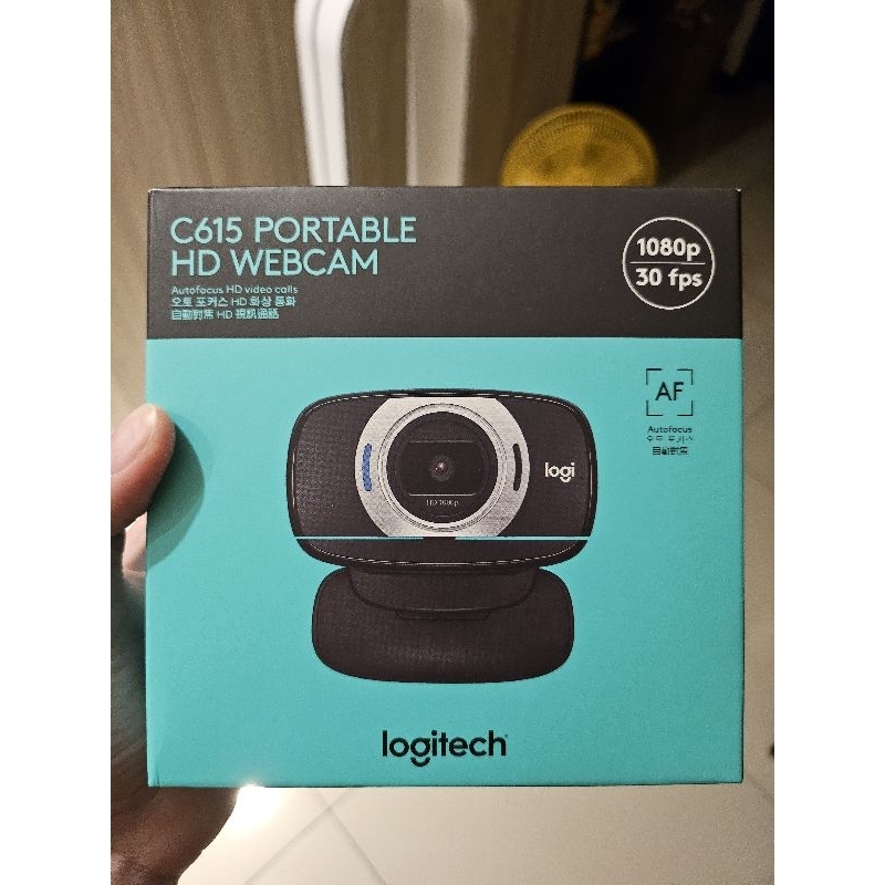 羅技 logitech網路攝影機 Webcam C615 (全新品低價售含運，下單即出貨)