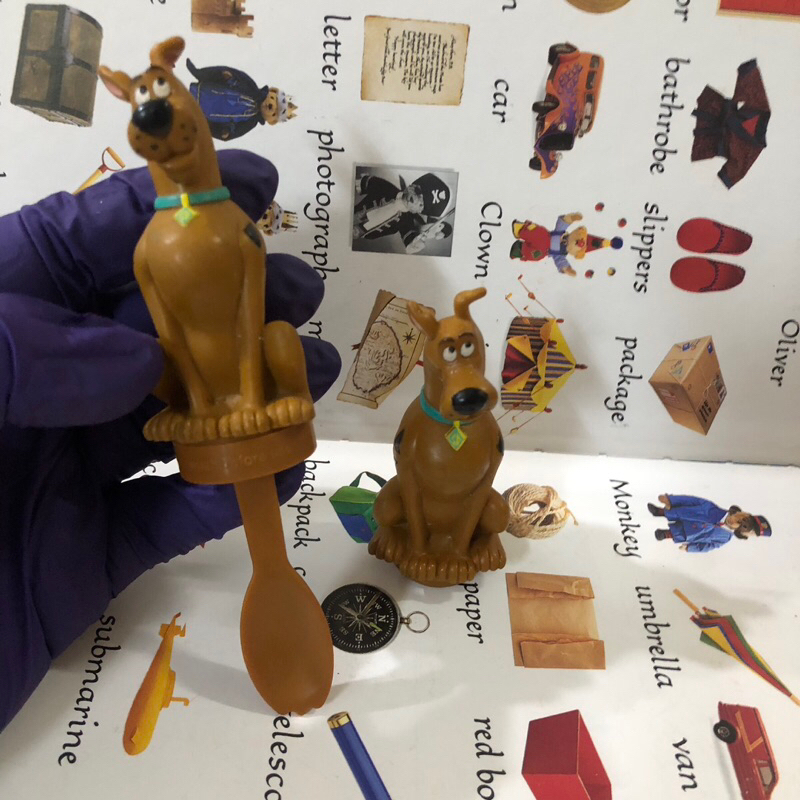史酷比 scooby doo 湯匙 公仔 玩具 擺飾 收藏