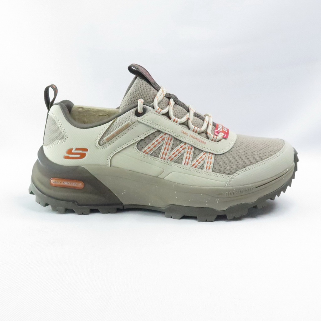 Skechers 180201WNTOR 女越野跑鞋 MAX PROTECT LEGACY 防潑水 奶茶棕橘