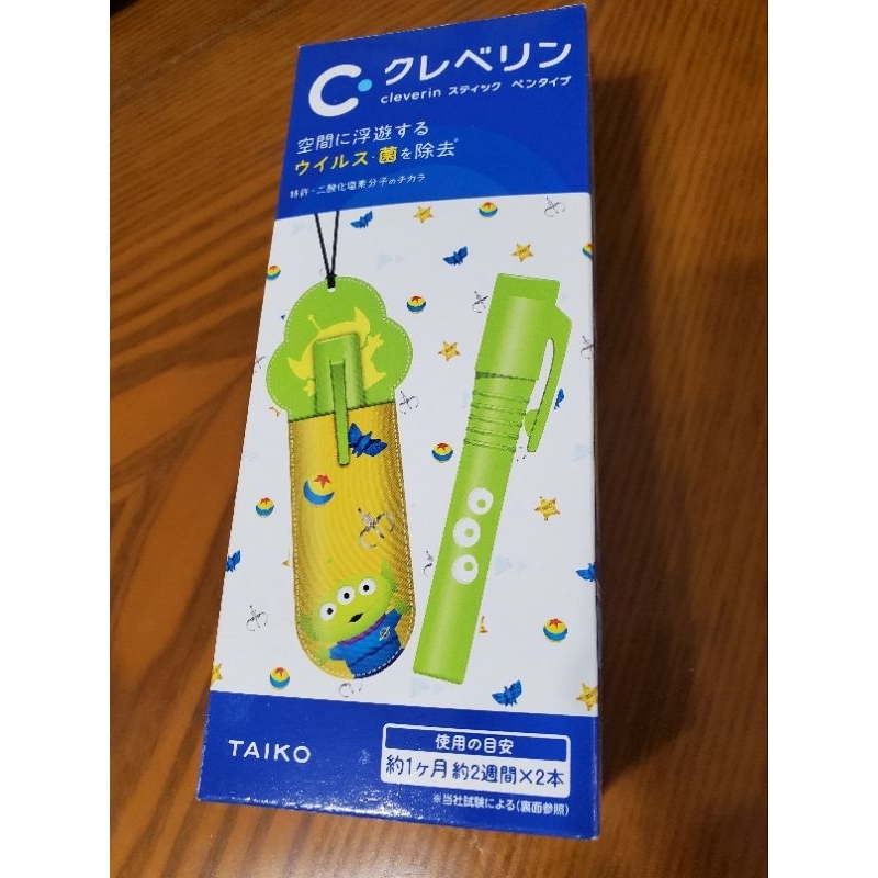 【Cleverin 加護靈】Powersabre 迪士尼三眼怪筆型(綠色)附贈6入補充筆芯