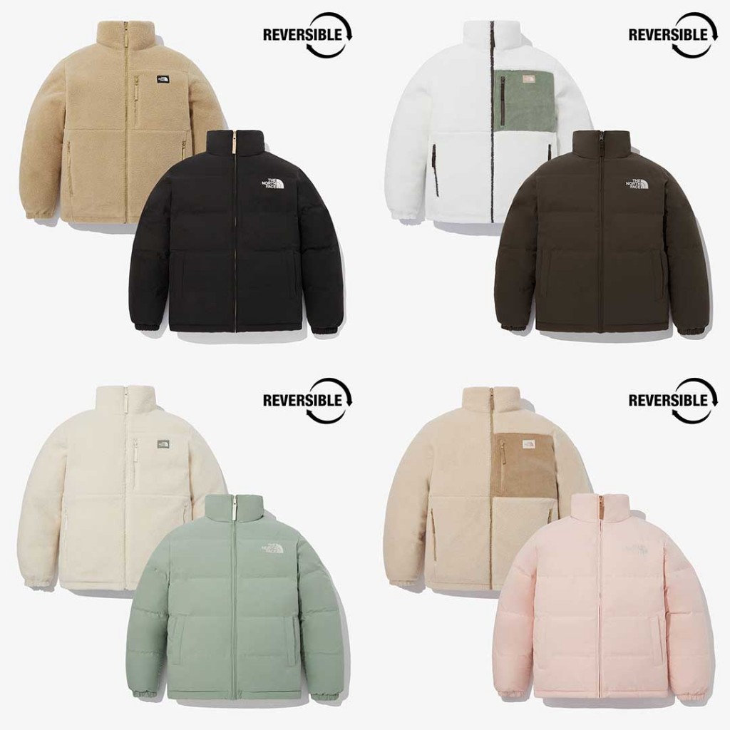 [Weigu Store] The North Face Be Better Down Jacket 雙面 羽絨絨毛外套